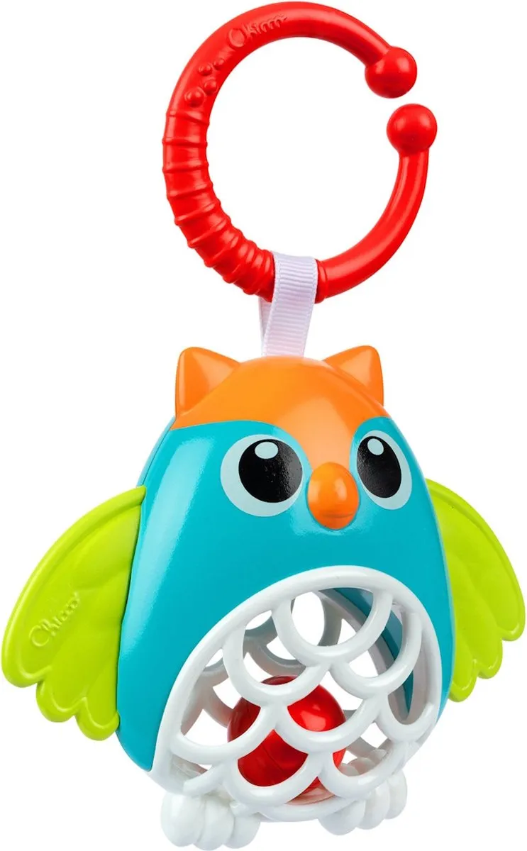 Chicco Uil Rammelaar/Buggyspeeltje 11590000000 - Multicolor - afbeelding 3 van 5