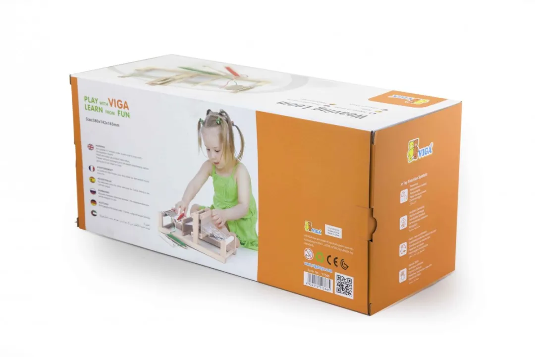 Viga Toys Houten Weefgetouw 38cm