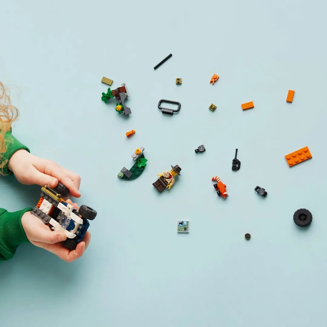 LEGO City 60424 Jungleonderzoekers Terreinwagen - 92 Stukken - afbeelding 6 van 6