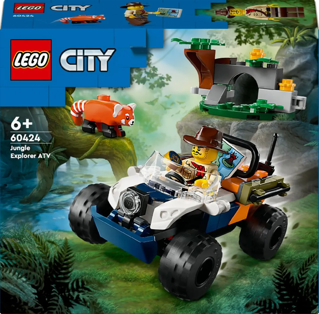 LEGO City 60424 Jungleonderzoekers Terreinwagen
