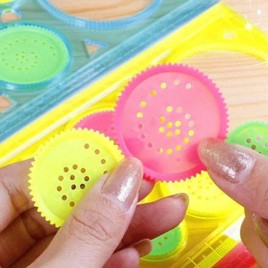 Jono Toys Spirograaf Oranje Tekenset - 1 Stuk
