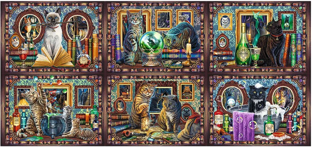 Trefl Magic World Lisa Parker Legpuzzel 9000 Stuks - Multicolor
