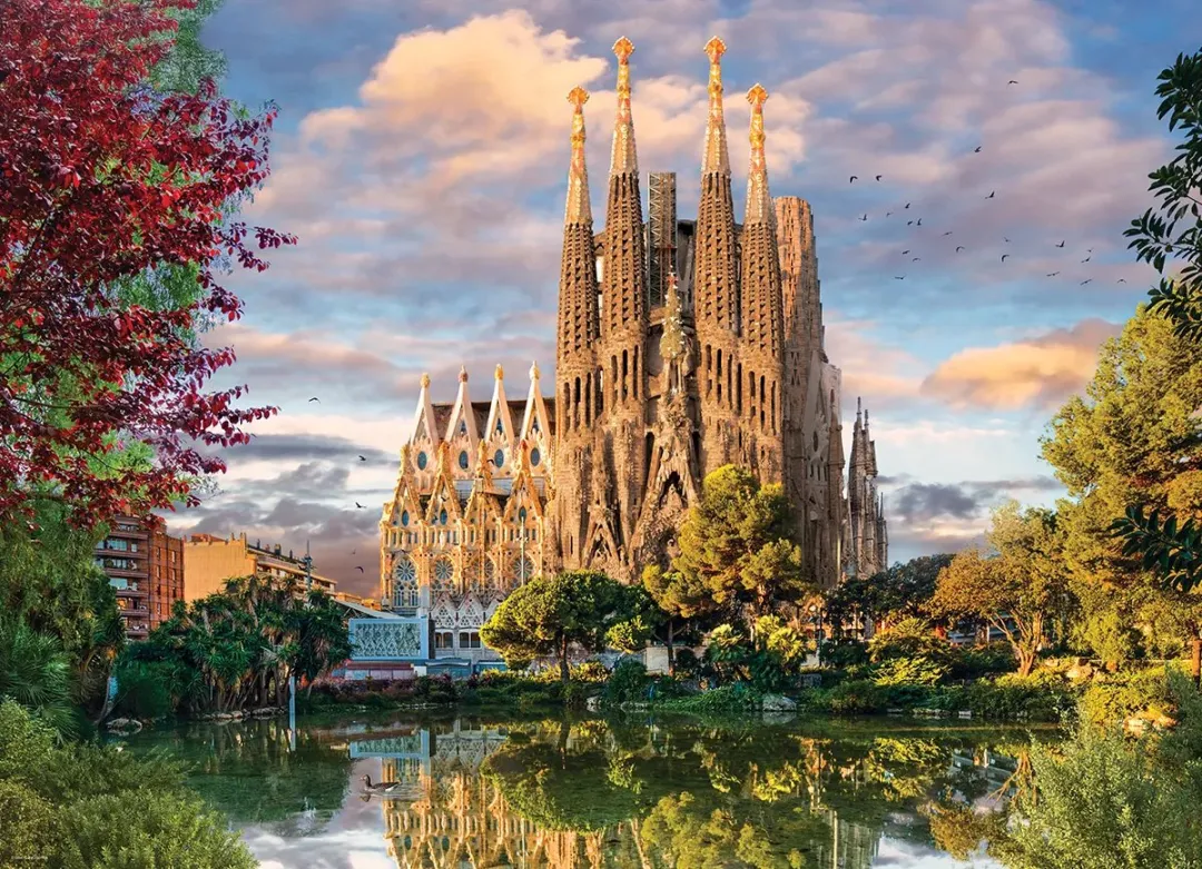 Eurographics Sagrada Família Legpuzzel 1000 Stuks - 68x48cm - HDR Fotografie - Meerkleurig