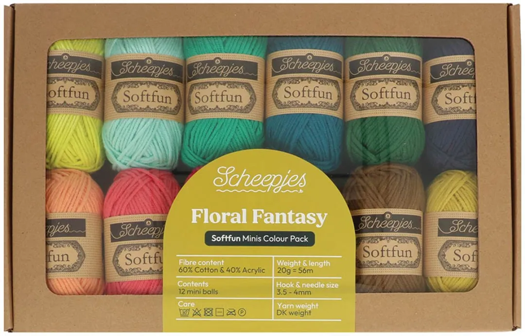 Scheepjes Softfun Floral Fantasy Kleurenpakket