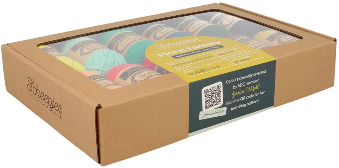 Scheepjes Softfun Floral Fantasy Kleurenpakket - 12x20g