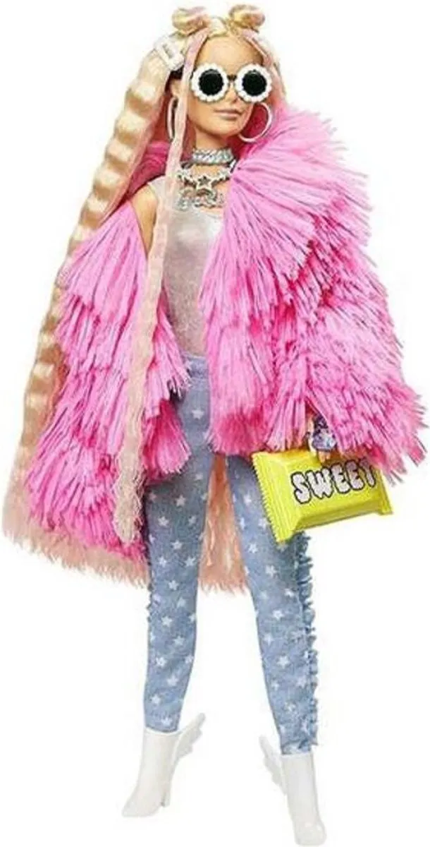 Barbie Fashionistas Extra Neon Green Ma