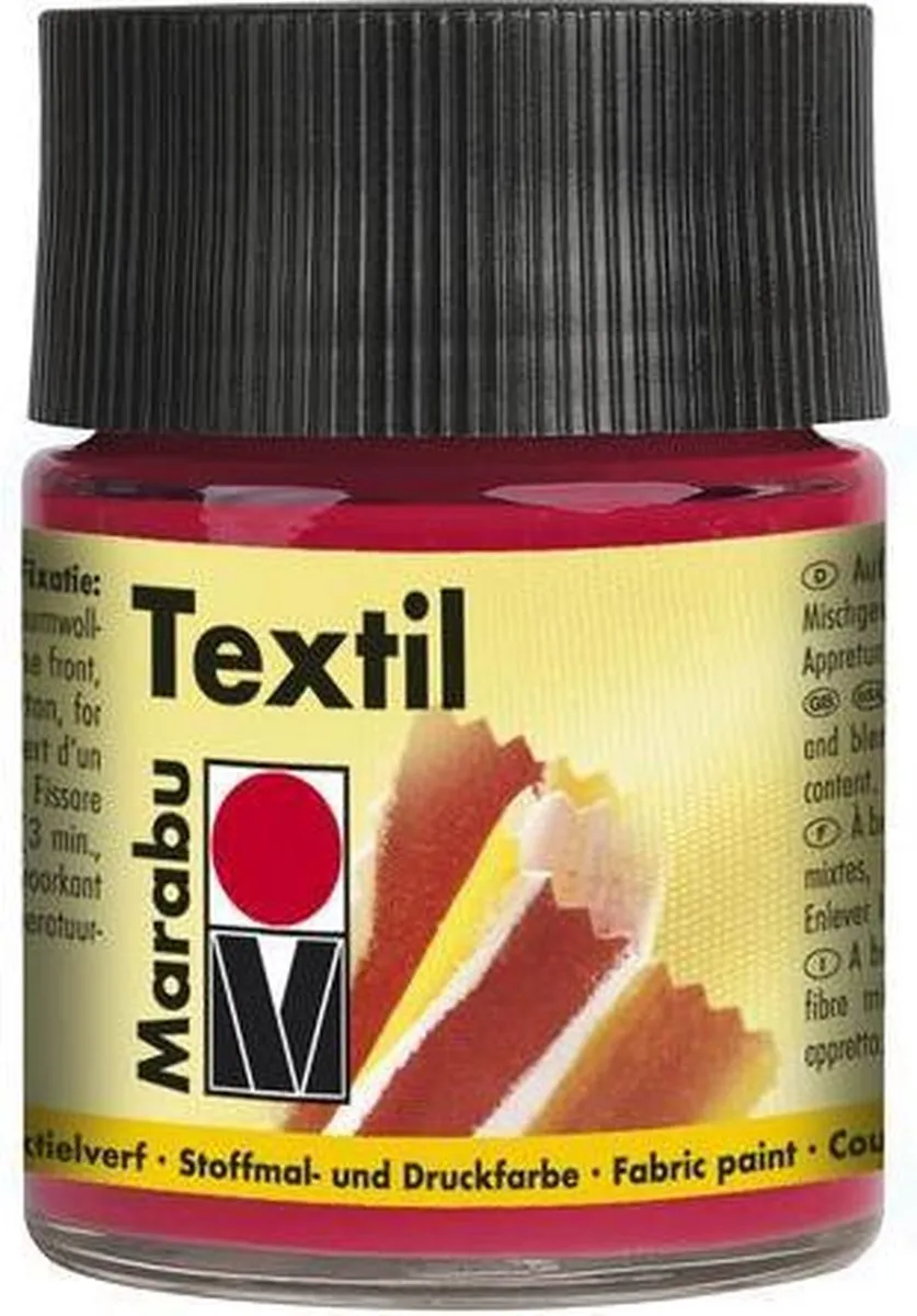 Marabu Textielverf 50ml - Rood