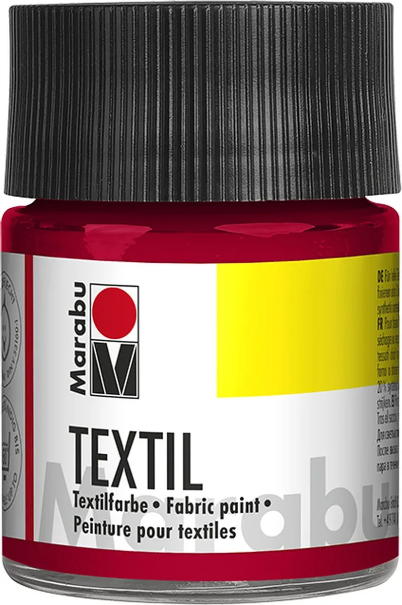 Marabu Textielverf 50ml - Rood
