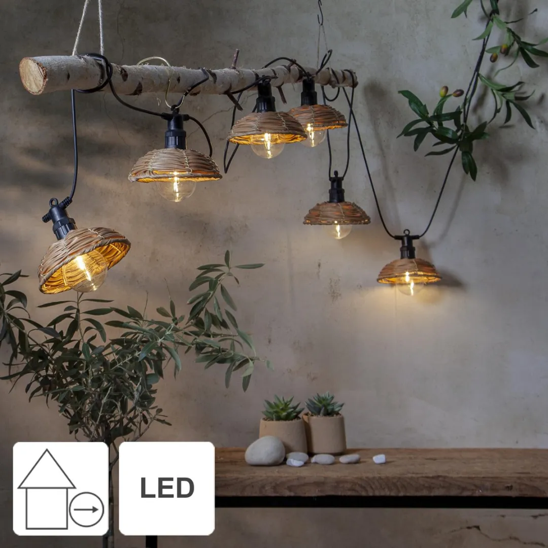 Star Trading LED Lichtketting Cesta Light - Zwart - afbeelding 6 van 6