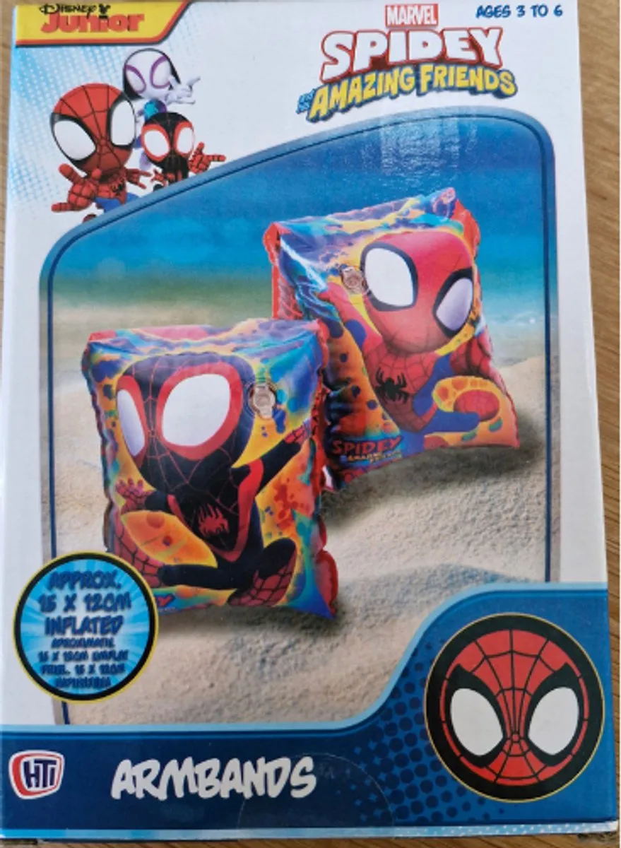 Disney Spidey and his Amazing Friends Zwembandjes - Blauw/Rood/Geel
