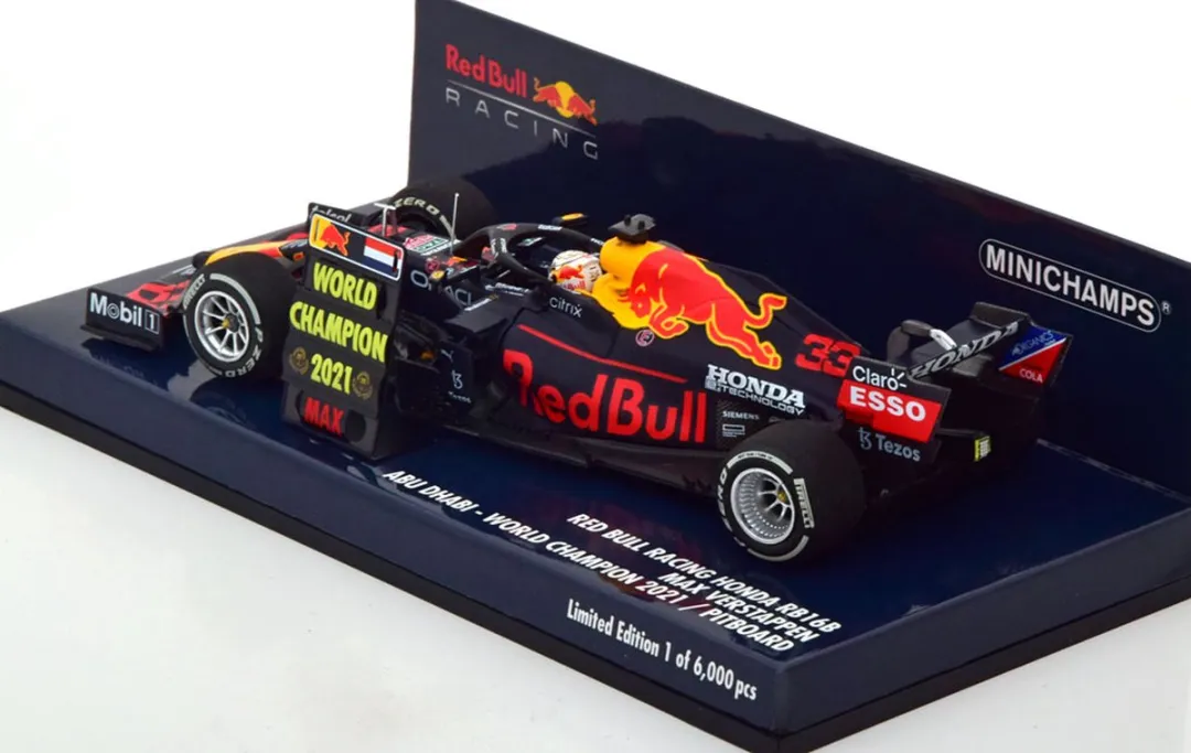 Red Bull Racing Honda RB16B #33 Minichamps - 1:43 - Blauw
