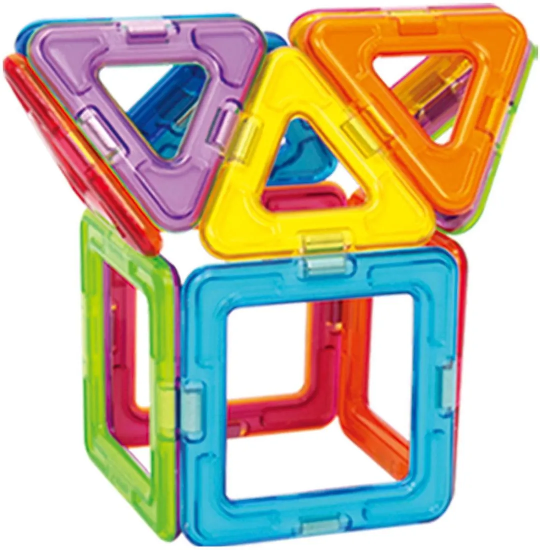 Magformers Basic Set 14-delig Magnetisch Bouwset - Multi