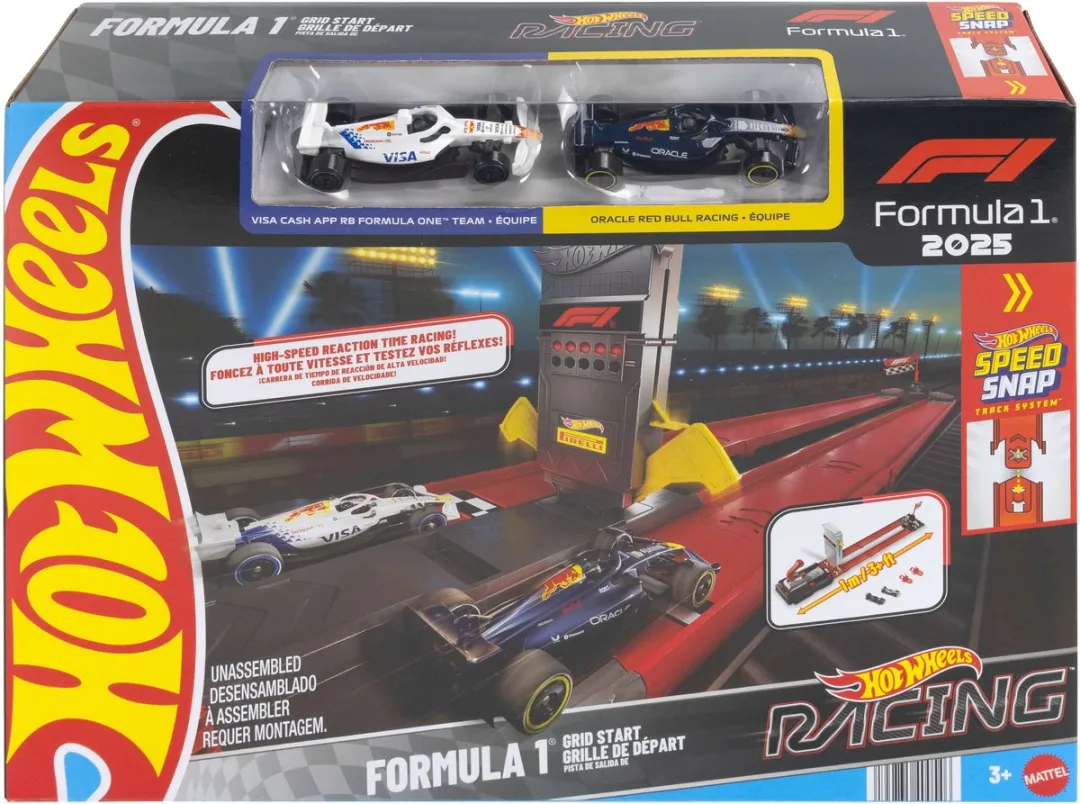 Hot Wheels Racing Formula 1 Grid Start Baanset JNN35