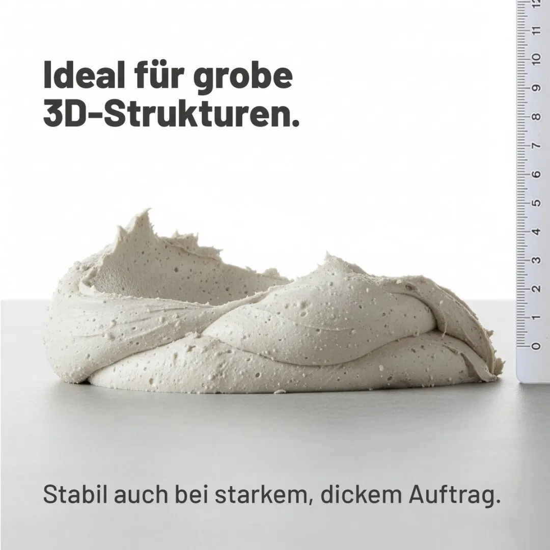 Viva Decor Strukturpaste Grob 3,8kg Wit