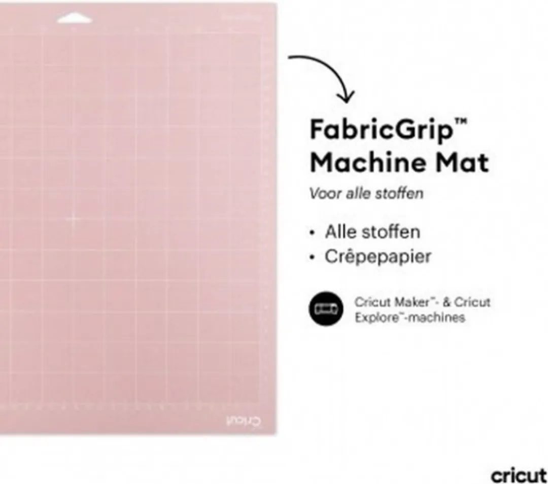 Cricut Fabricgrip Mat 30x61cm Roze