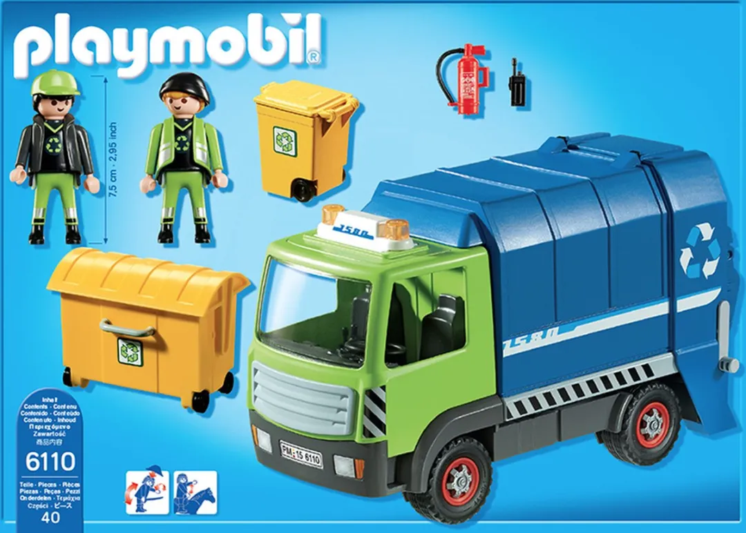Playmobil Vuilniswagen 6110 - Multi Color