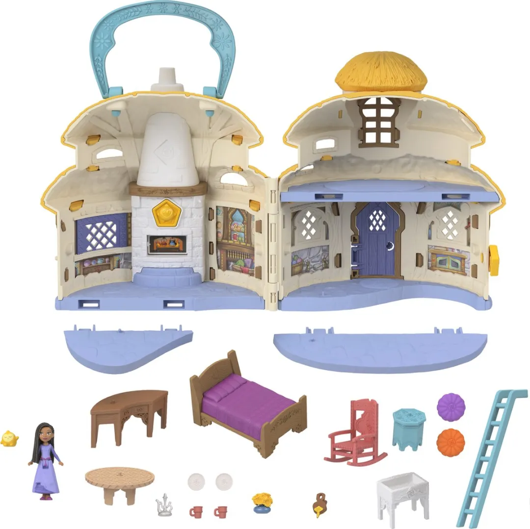 Disney Wish Asha van Rosas Dorpshuis Speelfigurenset