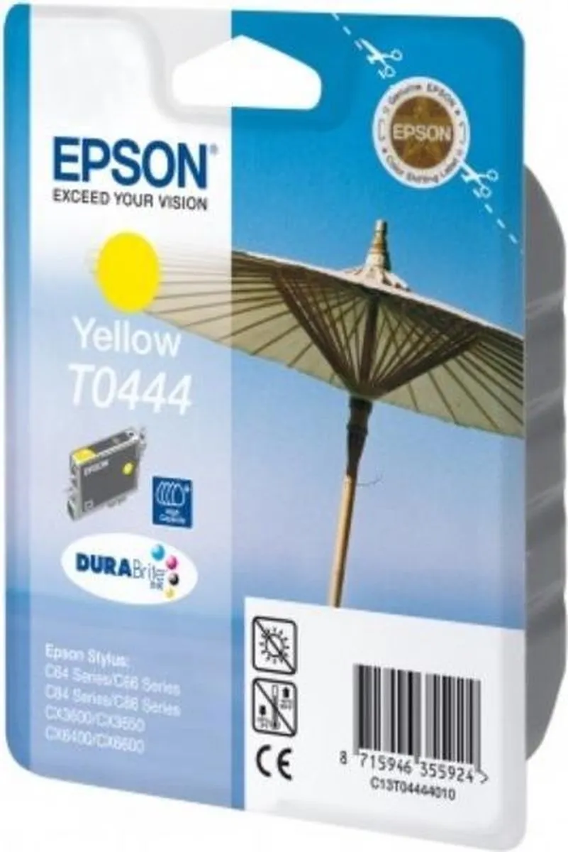 Epson T0444 Geel Inktcartridge