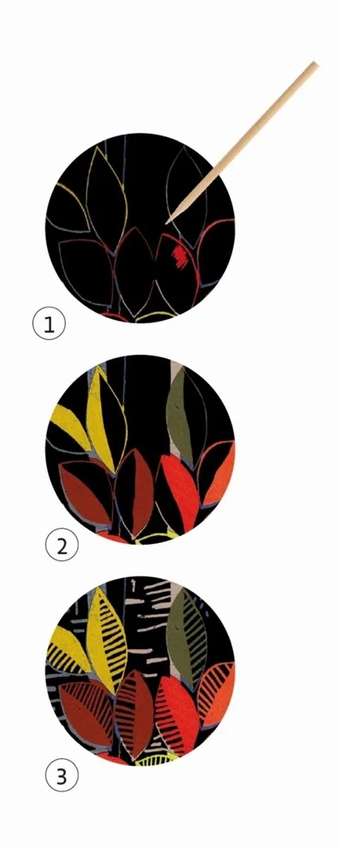 Djeco Art/Craft Toy - 6 Stuks Multicolor