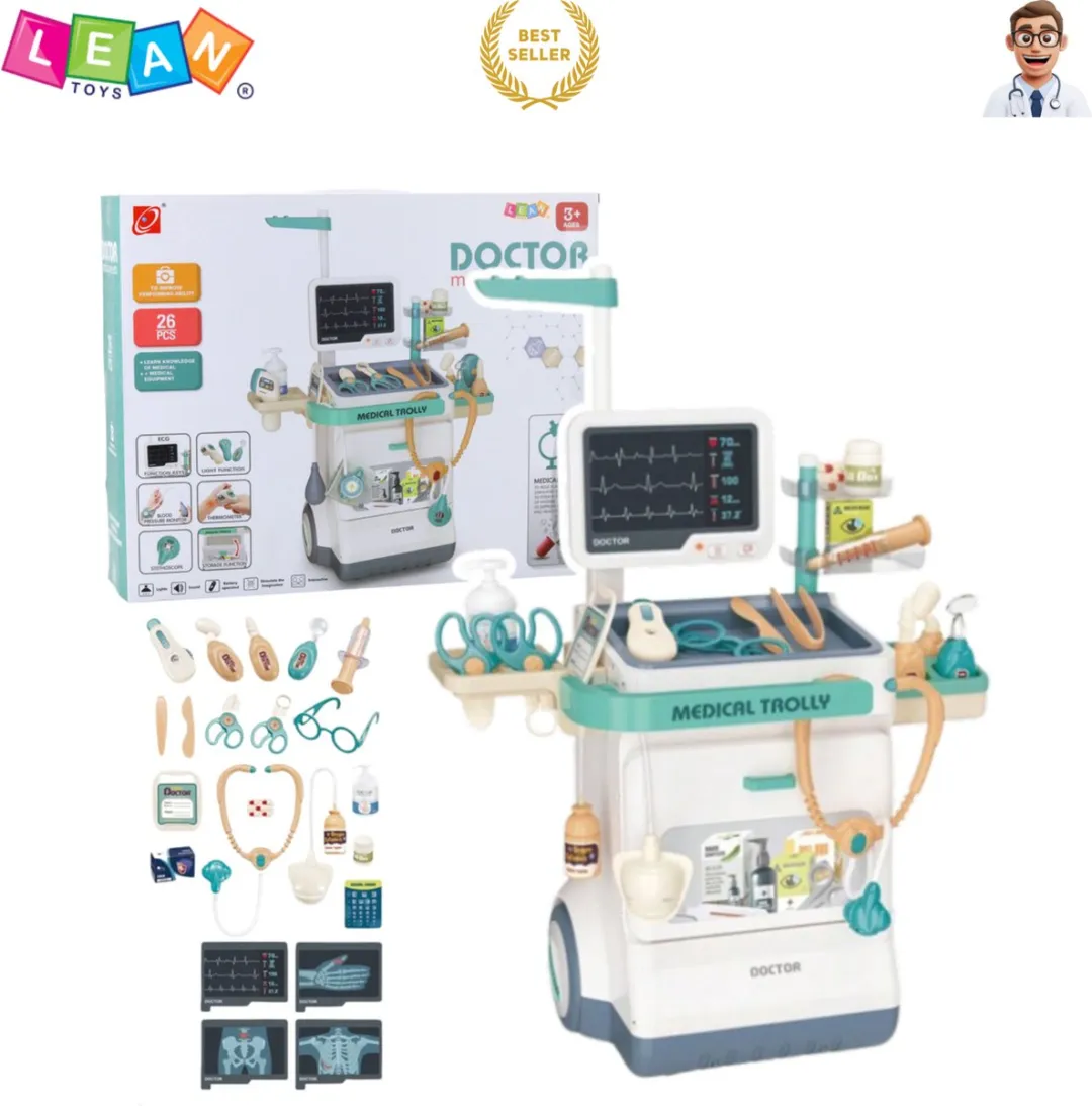 LEAN Toys Dokterset 26-delig