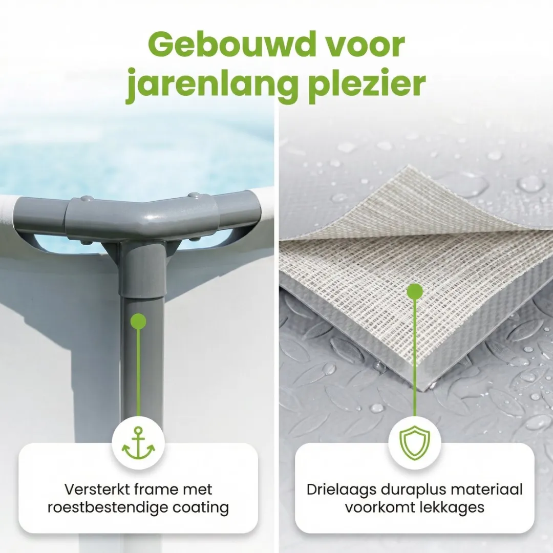 Bestway Steel Pro MAX 56408 Zwembad 305x76cm - Grijs
