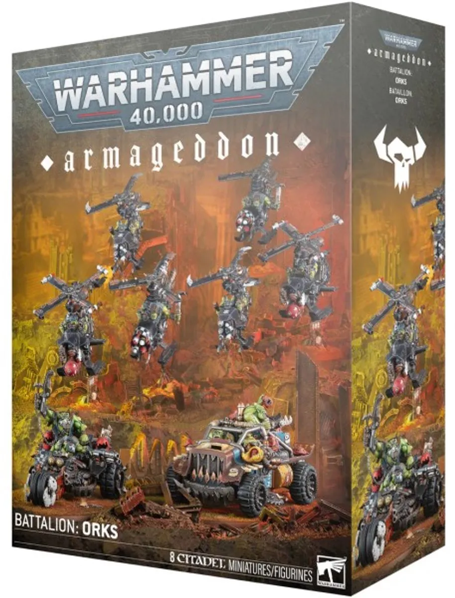 Warhammer 40k Armageddon Battalion Orks 73-501
