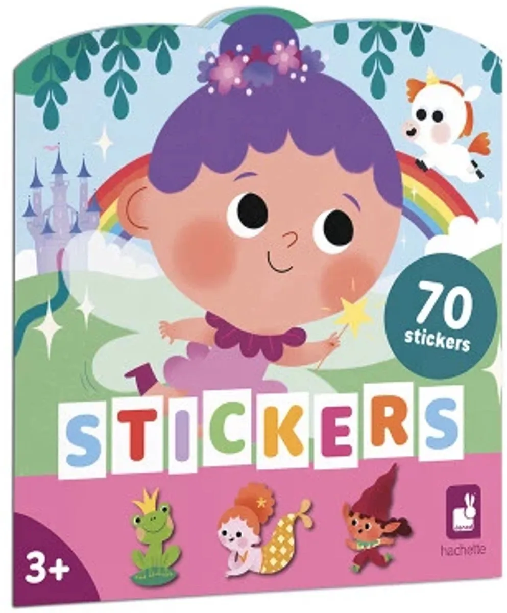Janod Stickerboek Magische Landen