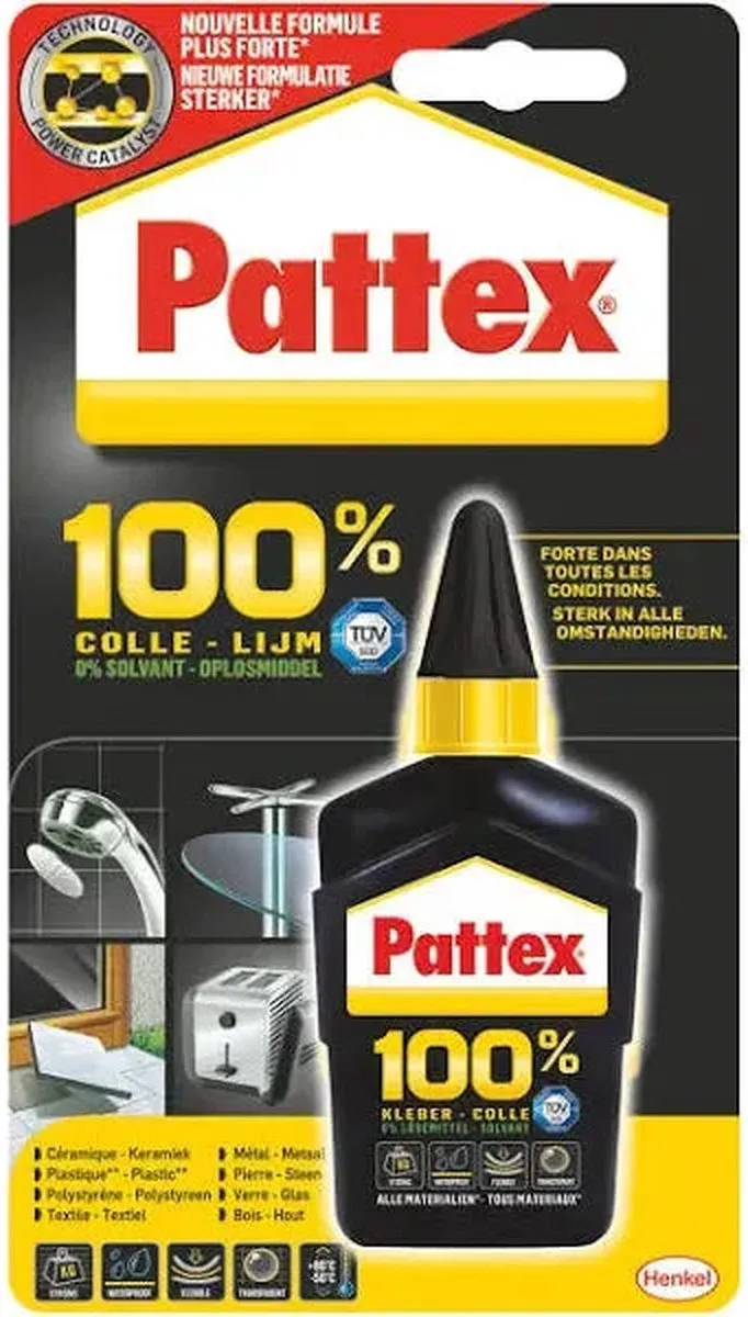 Pattex Alleslijm 50g - Transparant