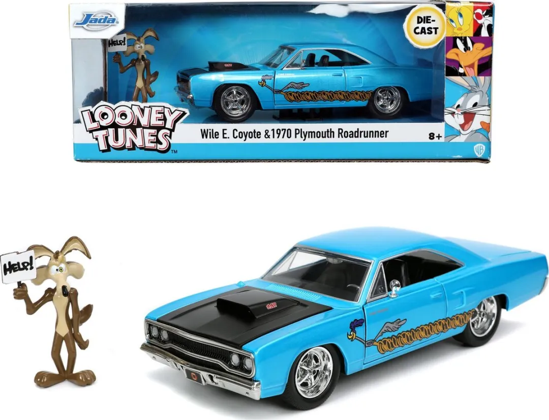 Jada Toys 1970 Plymouth Roadrunner 1:24 Die-cast