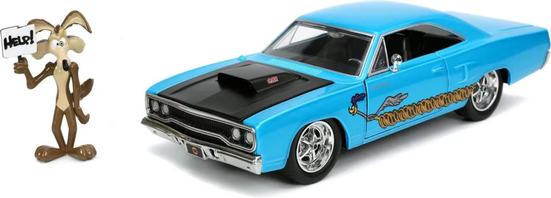 Jada Toys 1970 Plymouth Roadrunner 1:24 Die-cast - Kleurenmix - afbeelding 3 van 6