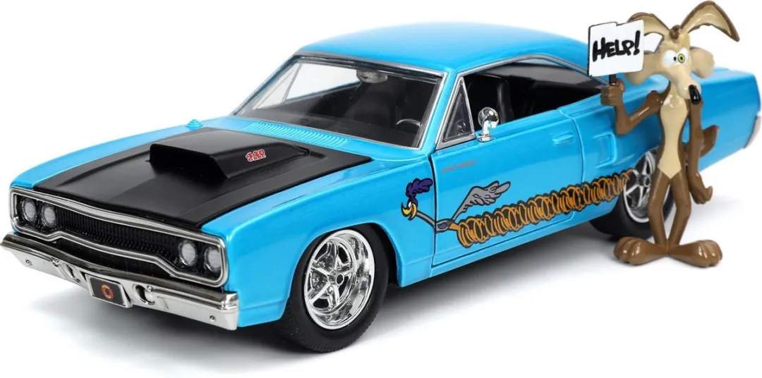 Jada Toys 1970 Plymouth Roadrunner 1:24 Die-cast - Kleurenmix - afbeelding 2 van 6