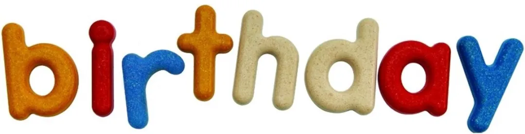 Plantoys Alfabet Set Houten Letters - 31 Stuks