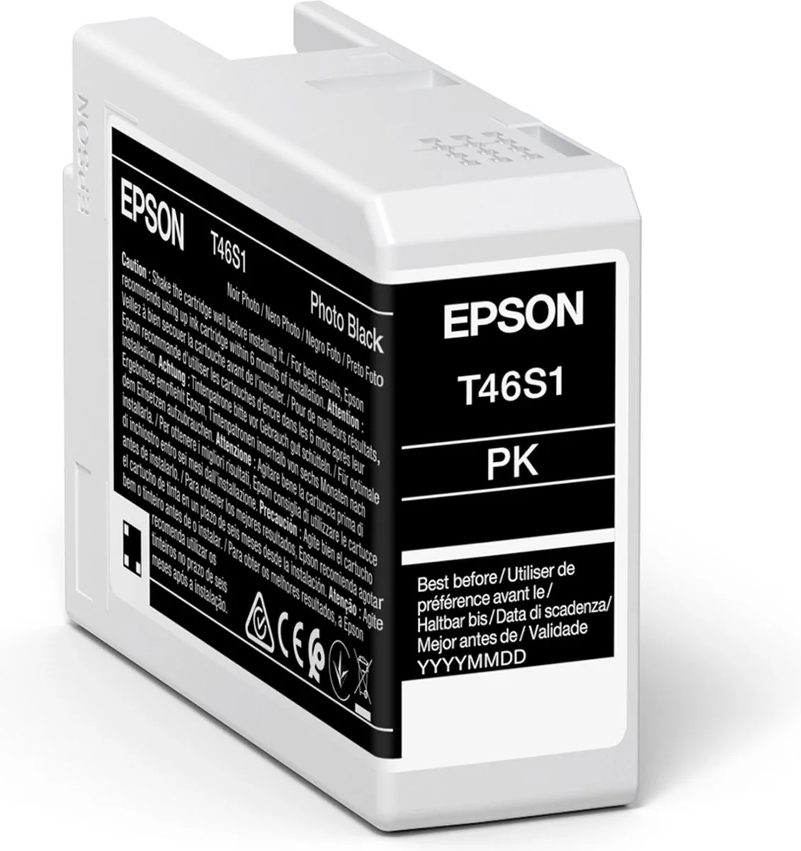 Epson C13T46S100 Inktcartridge Zwart - 25ml