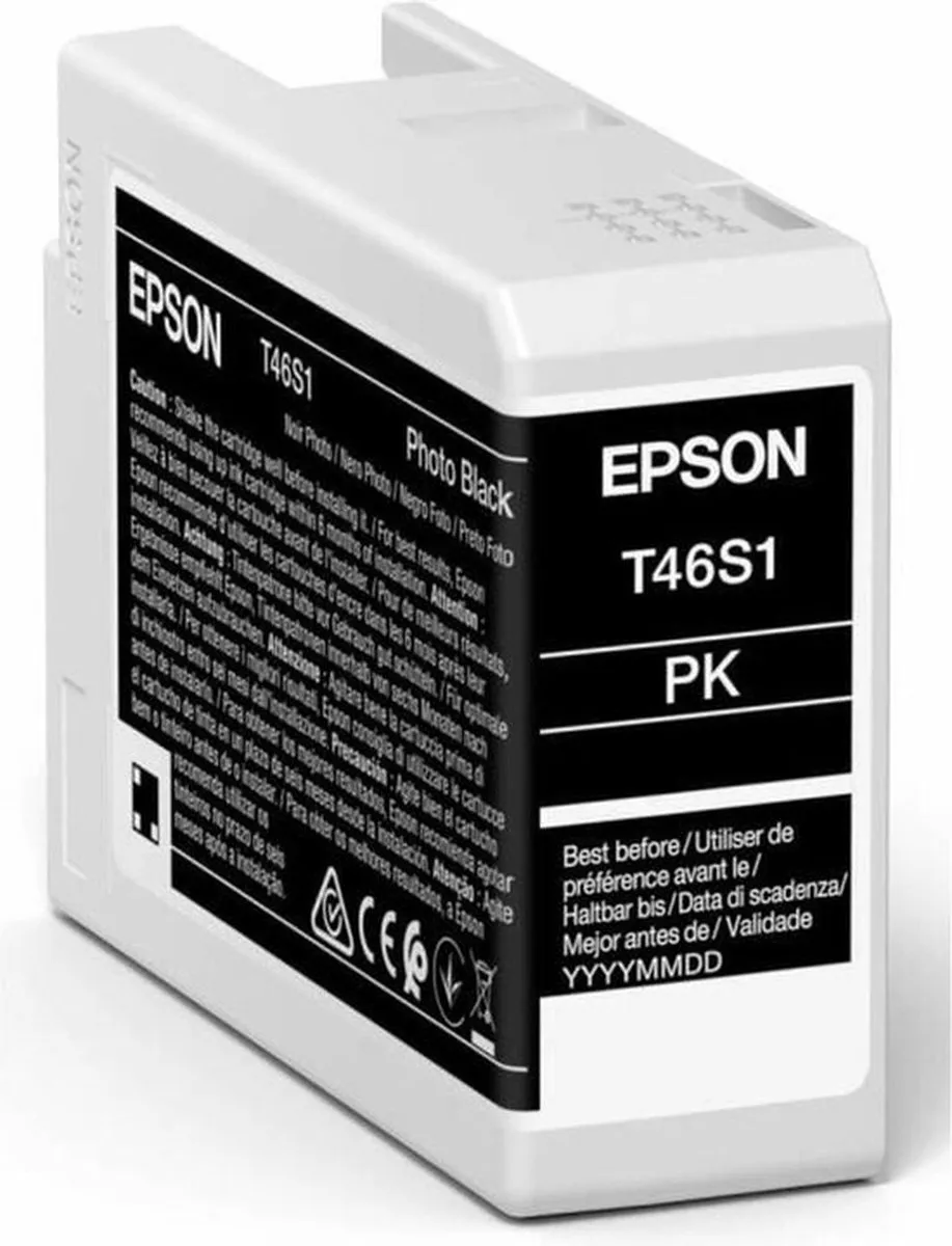 Epson C13T46S100 Inktcartridge Zwart - 25ml