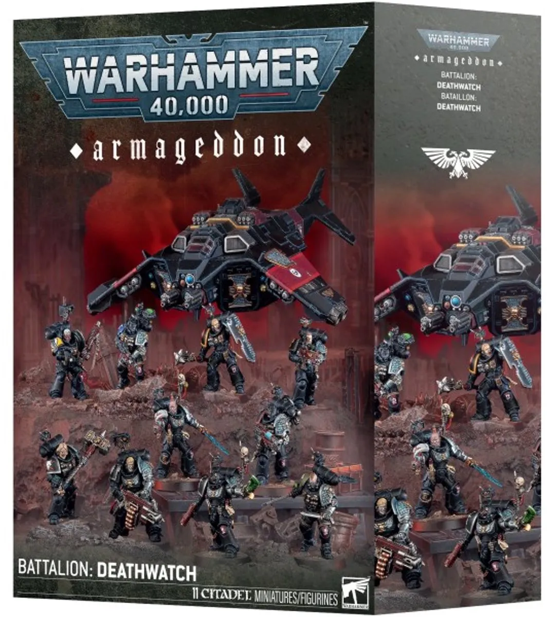 Warhammer 40k Armageddon Battalion Deathwatch 39-13
