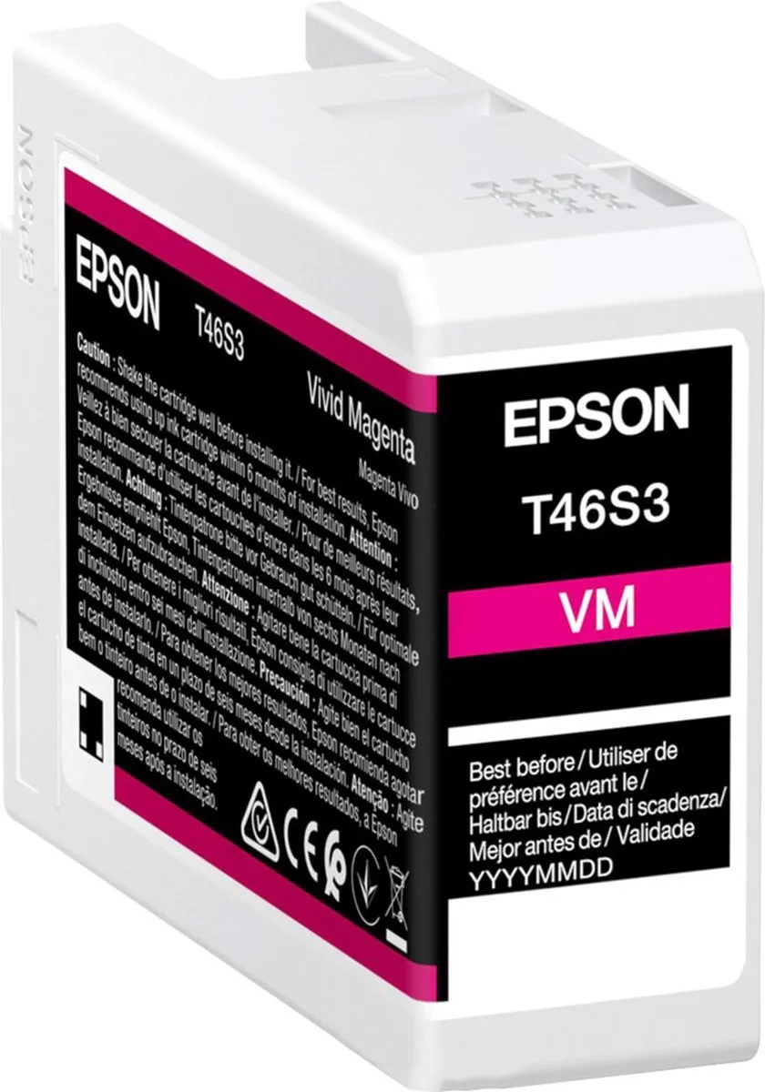 Epson C13T46S300 Inktcartridge - 25ml Helder Magenta