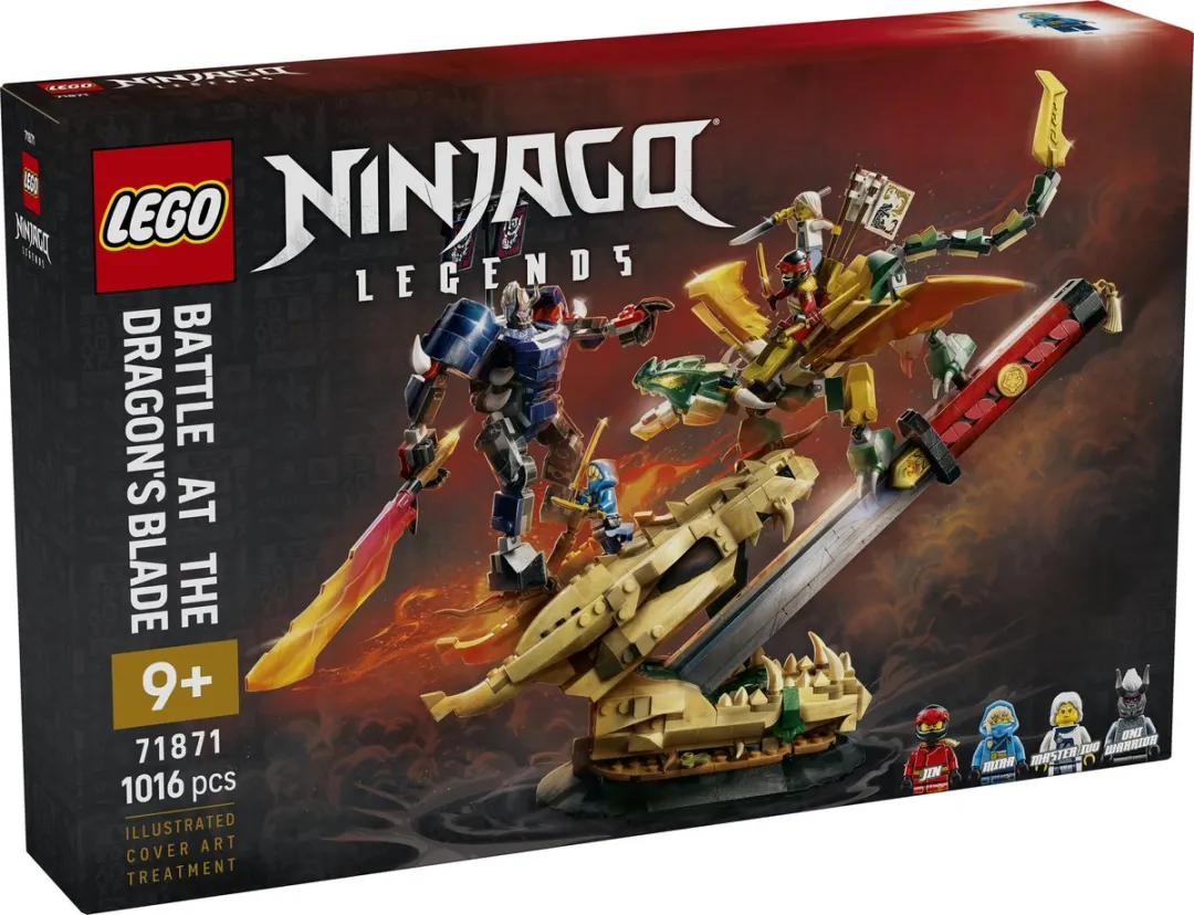 LEGO Ninjago Strijd bij het Drakenzwaard 71871 - 1016 Stukken - Meerkleurig