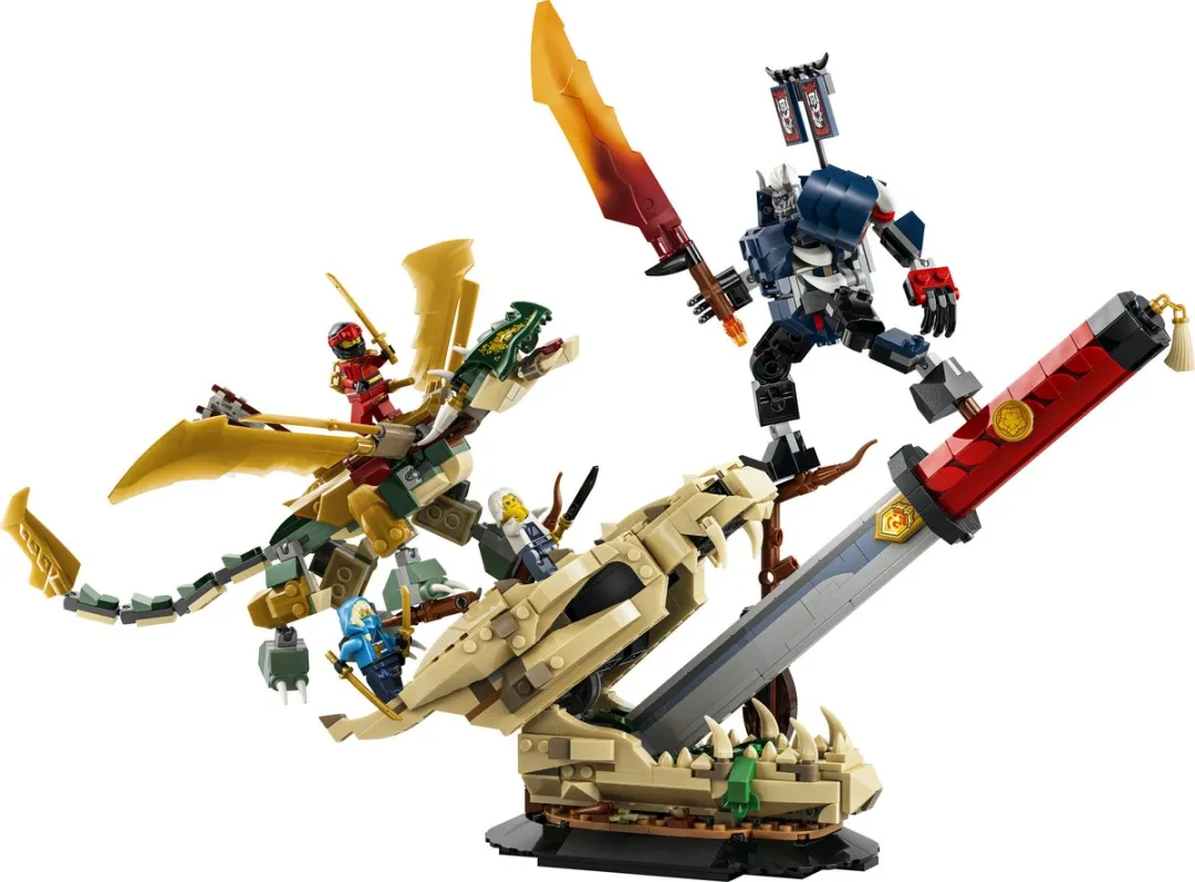 LEGO Ninjago Strijd bij het Drakenzwaard 71871 - 1016 Stukken - Meerkleurig