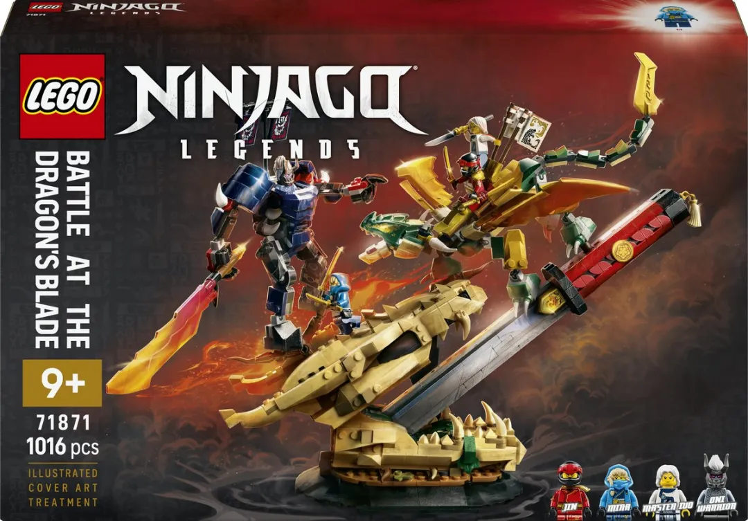 LEGO Ninjago Strijd bij het Drakenzwaard 71871 - 1016 Stukken - Meerkleurig