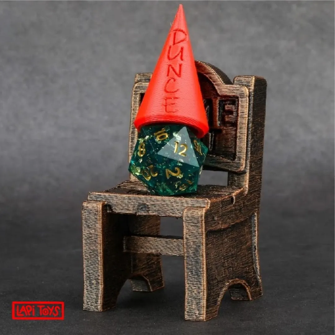 Lapi Toys Dungeons and Dragons Dice Jail Dunce - Bronskleurig