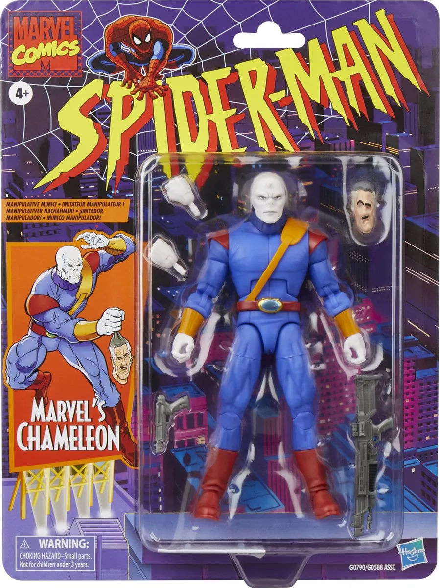 Hasbro Spider-Man Marvel Legends Chameleon Action Figuur - G07905X0 - Multi