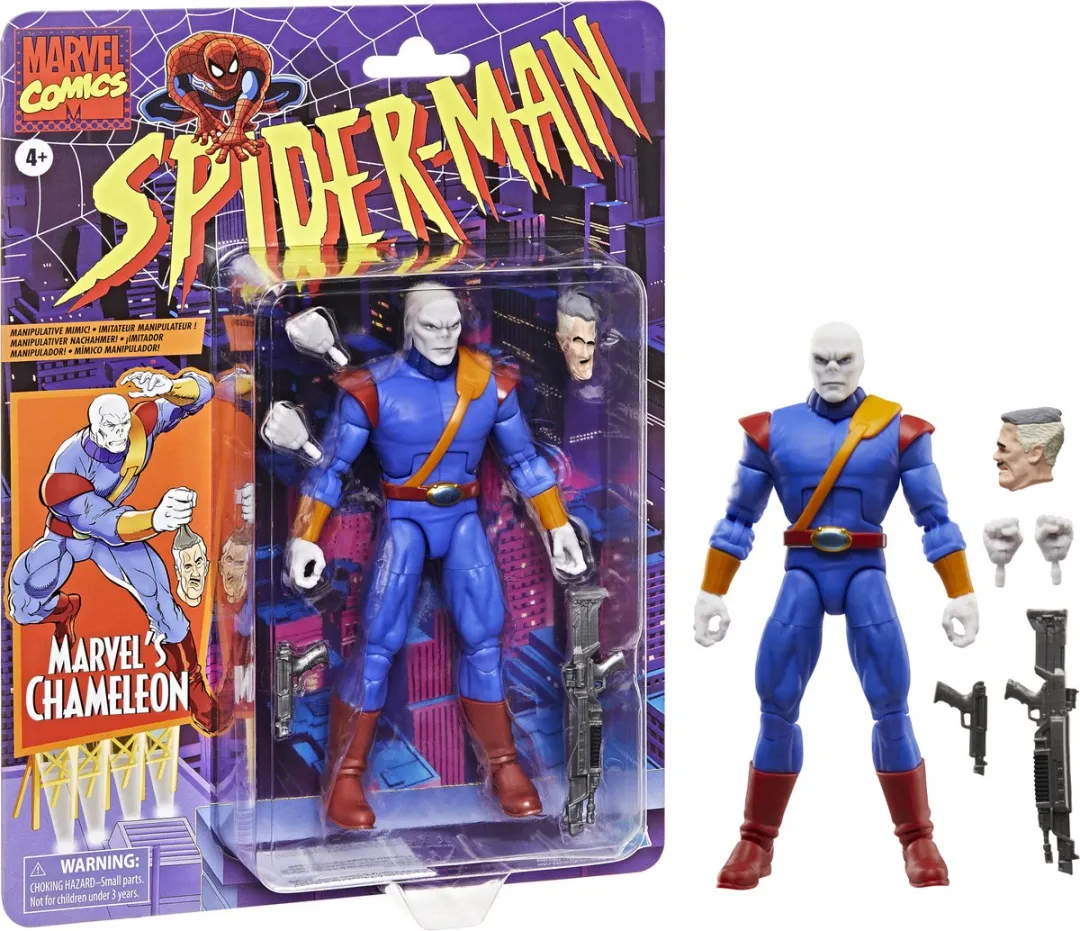 Hasbro Spider-Man Marvel Legends Chameleon Action Figuur