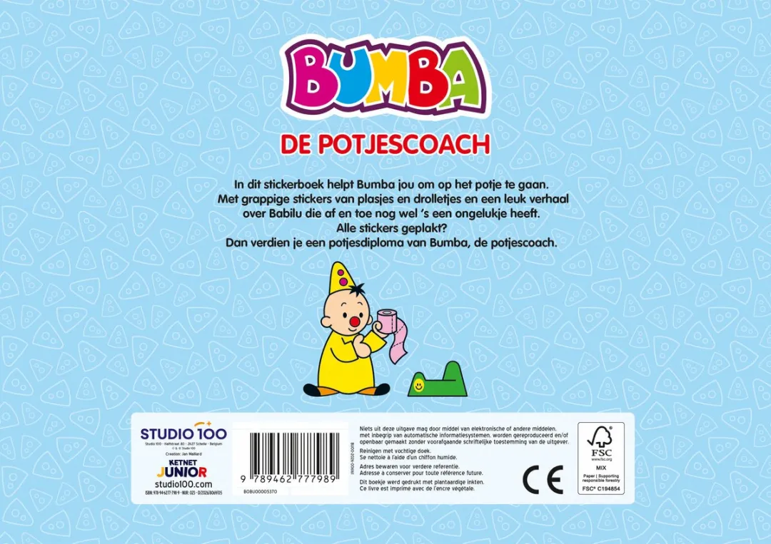 Studio 100 Bumba Kalender - Potjescoach