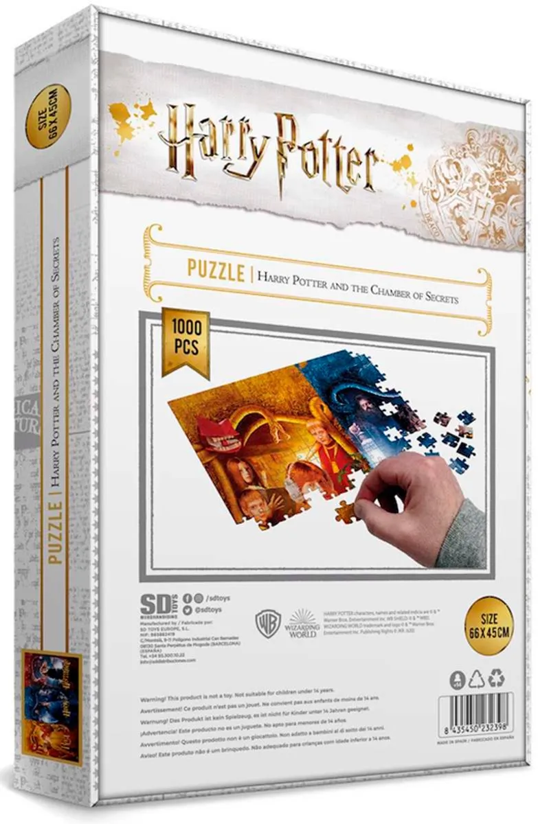 Harry Potter Ron, Harry & Hermione Puzzel 50 Stuks - 70x50cm