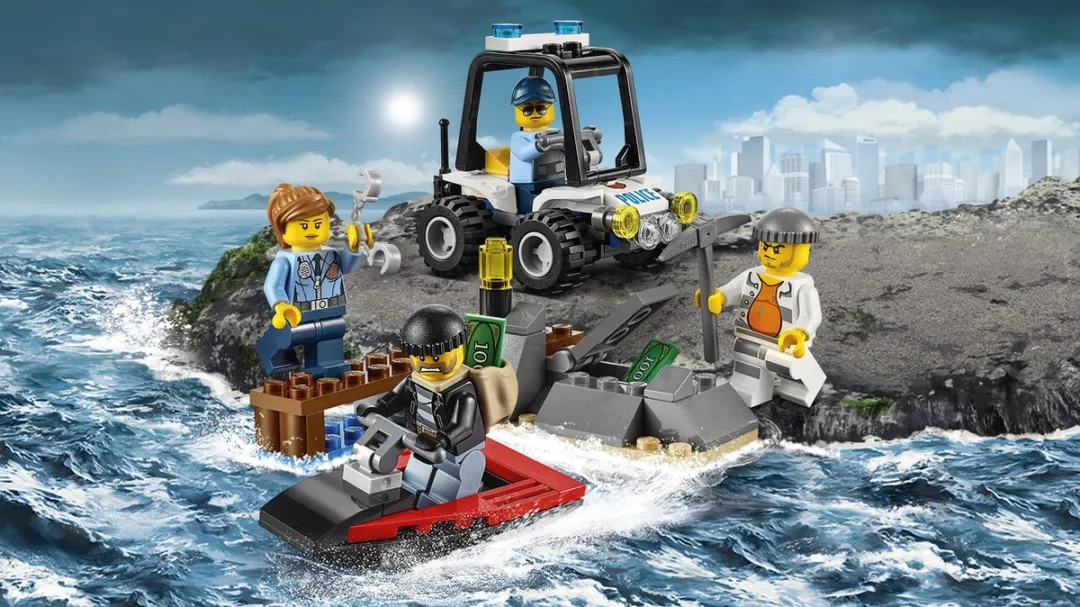 LEGO City Gevangeniseiland 60127 - 92 Stukken - 4 Minifiguren