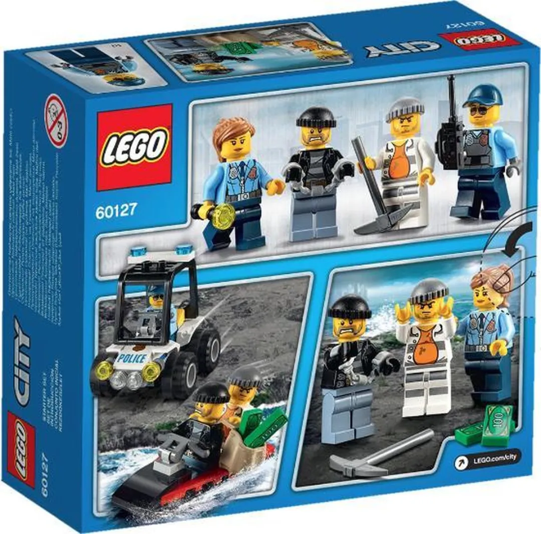 LEGO City Gevangeniseiland 60127 - 92 Stukken - 4 Minifiguren