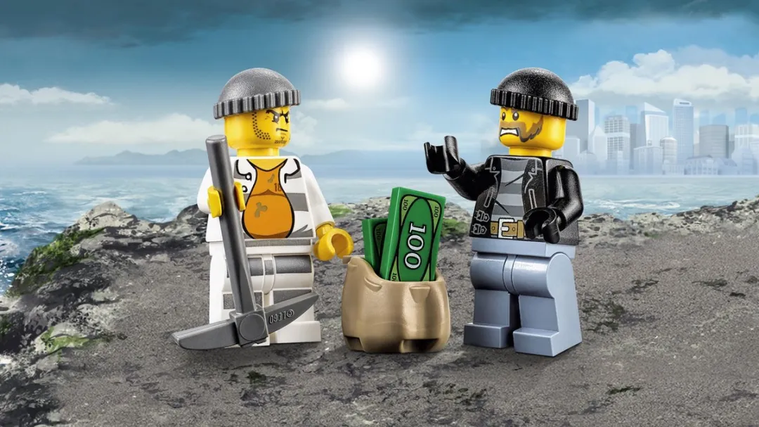 LEGO City Gevangeniseiland 60127 - 92 Stukken - 4 Minifiguren