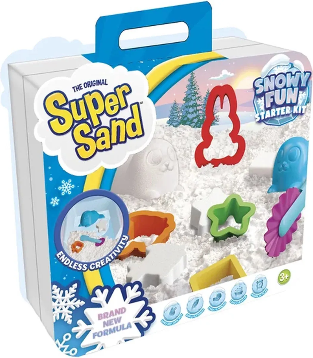 Goliath Super Snow Starter Set Kinetisch Zand - Multicolor