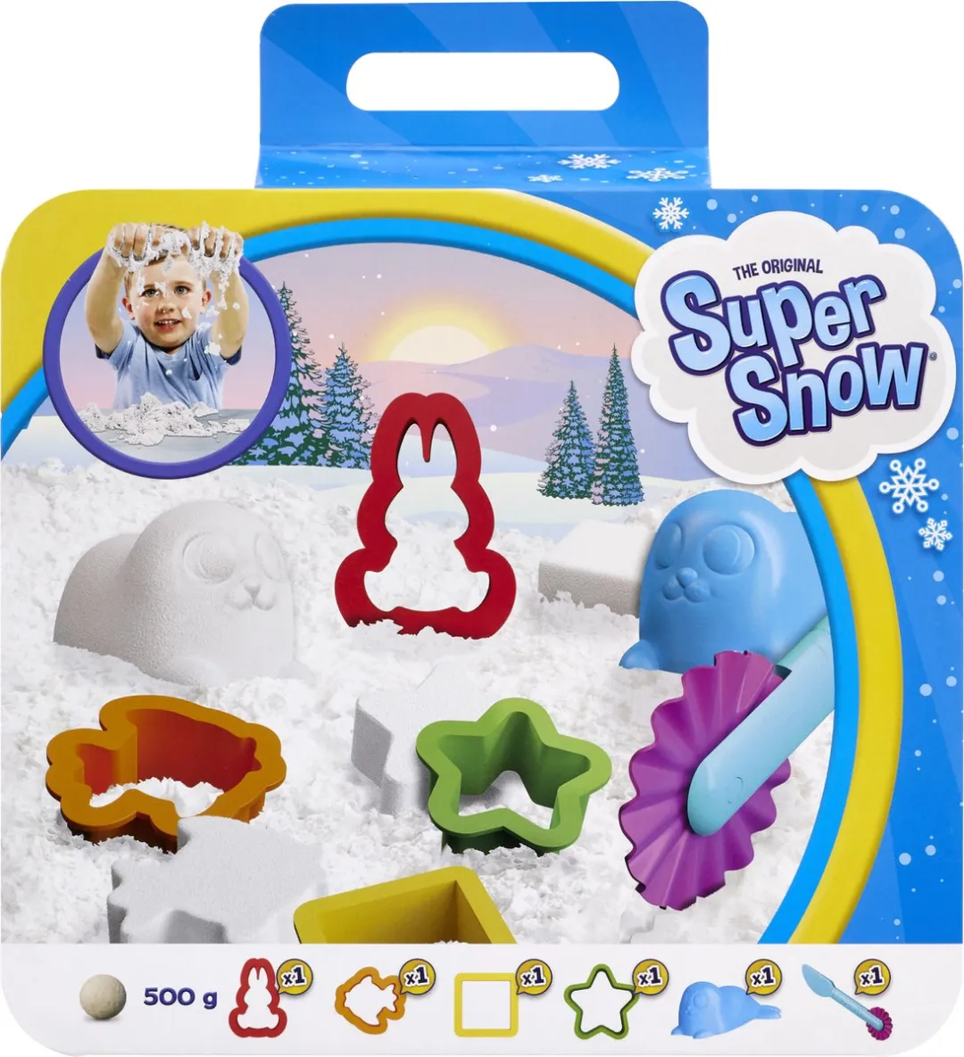 Goliath Super Snow Starter Set Kinetisch Zand - Multicolor
