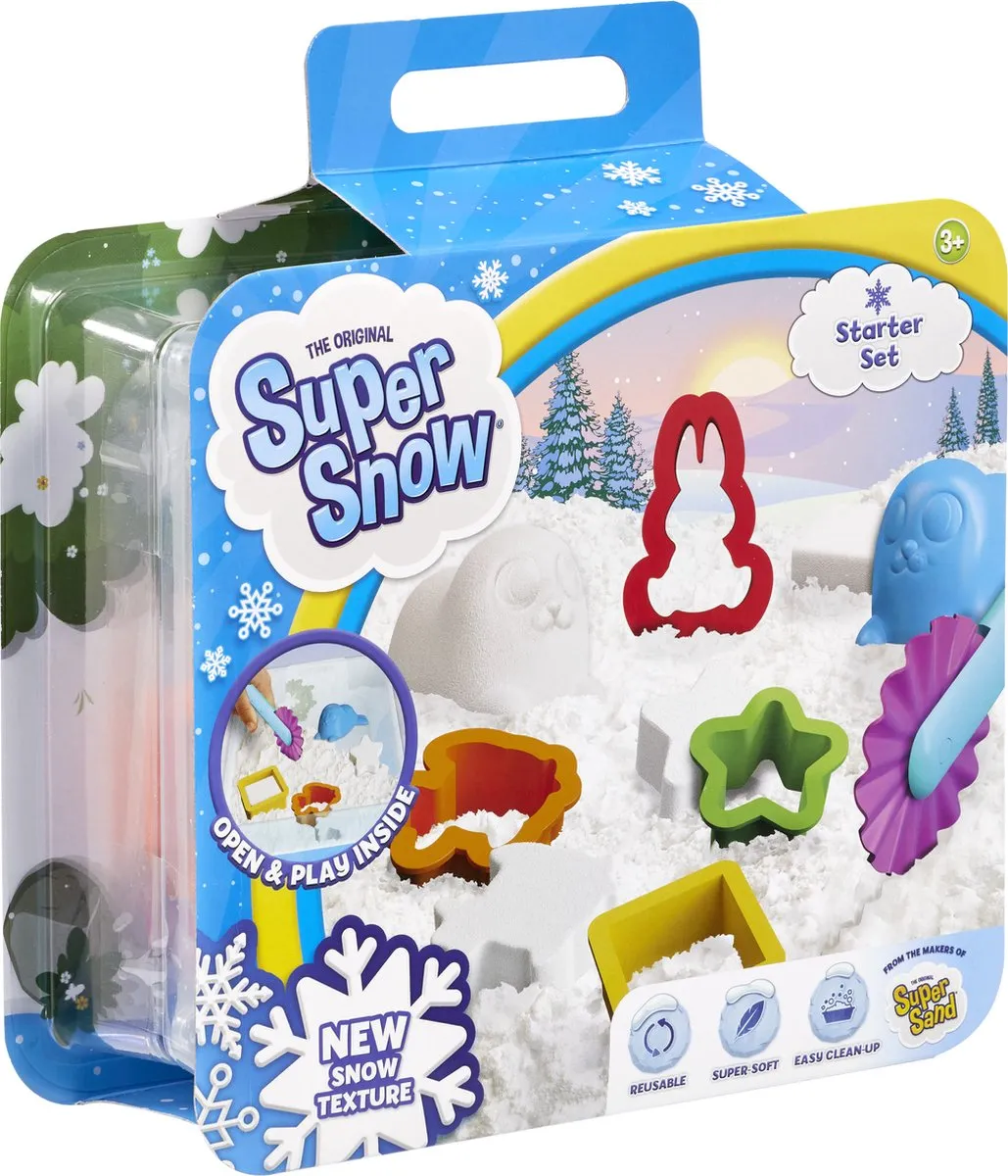 Goliath Super Snow Starter Set Kinetisch Zand - Multicolor